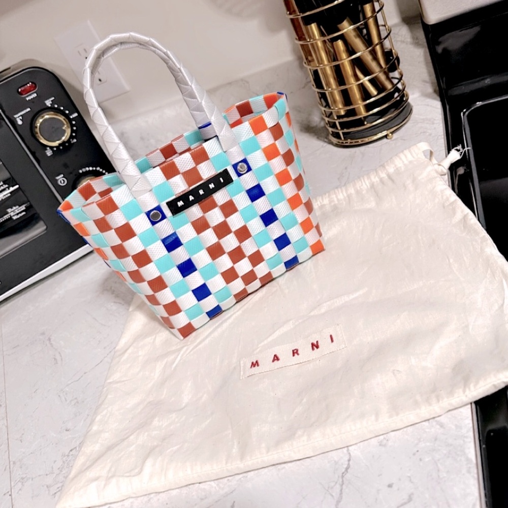Marni Woven Basket Bag